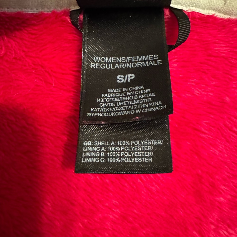 North Face Pink Fuzzy Jacket - Picture 6 of 6